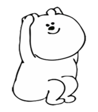 Daily lives of bear 2.5 sticker #7857655