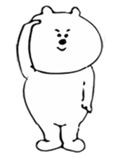 Daily lives of bear 2.5 sticker #7857656