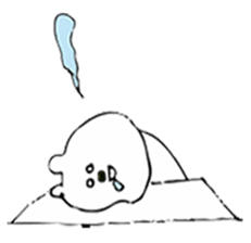 Daily lives of bear 2.5 sticker #7857661