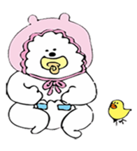 Daily lives of bear 2.5 sticker #7857671