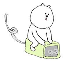 Daily lives of bear 2.5 sticker #7857672