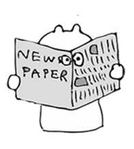 Daily lives of bear 2.5 sticker #7857673