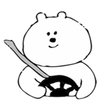 Daily lives of bear 2.5 sticker #7857675