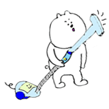 Daily lives of bear 2.5 sticker #7857676