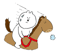 Daily lives of bear 2.5 sticker #7857679