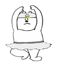 Daily lives of bear 2.5 sticker #7857684