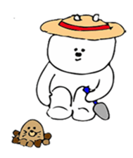 Daily lives of bear 2.5 sticker #7857689