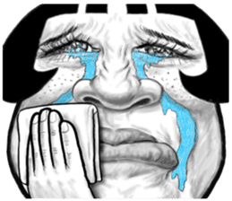 Ugly domineering woman 2 For overseas sticker #7857835