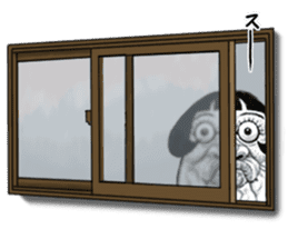 Ugly domineering woman 2 For overseas sticker #7857841