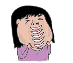 Taotao's daily life with Yao sticker #7858102