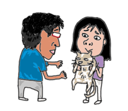 Taotao's daily life with Yao sticker #7858108