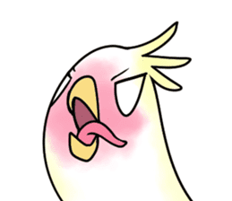 Gluttony The hungry Cockatoo EN sticker #7858341