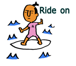 SAMURAI BOY in English sticker #7858382