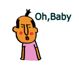 SAMURAI BOY in English sticker #7858384