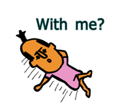 SAMURAI BOY in English sticker #7858387