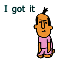 SAMURAI BOY in English sticker #7858394