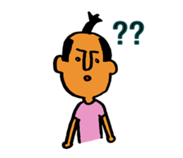 SAMURAI BOY in English sticker #7858395