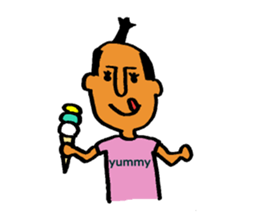 SAMURAI BOY in English sticker #7858400