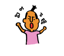 SAMURAI BOY in English sticker #7858401