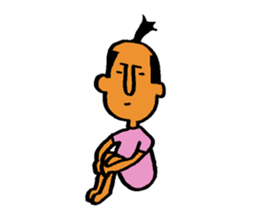 SAMURAI BOY in English sticker #7858404