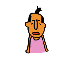 SAMURAI BOY in English sticker #7858408