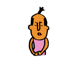 SAMURAI BOY in English sticker #7858410