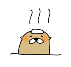 HEALING OTTER sticker #7858502