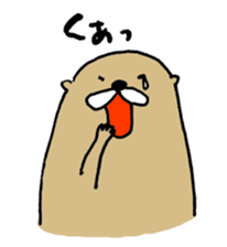 HEALING OTTER sticker #7858503