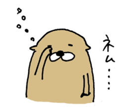 HEALING OTTER sticker #7858504