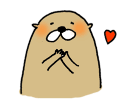 HEALING OTTER sticker #7858519