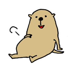 HEALING OTTER sticker #7858524
