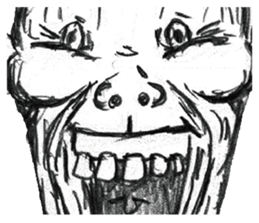 Reply to Strange People's Face sticker #7858931