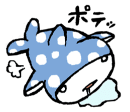 EBESU of a whale shark sticker #7860076