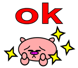 Winnie Chan balloon pig sticker #7860383