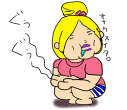 Beautiful pig girl sticker #7860994