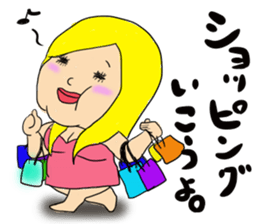 Beautiful pig girl sticker #7860998