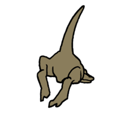 Velociraptor  RAPUCHAN!! sticker #7861310