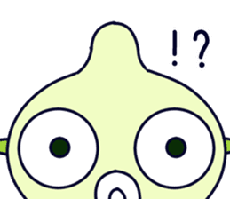 Alien to question sticker #7861371