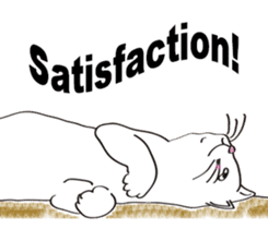 Pose of cat that you also know(English) sticker #7861433