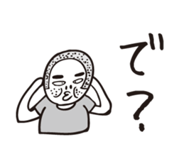 bossy shaved. sticker #7861955