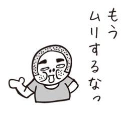 bossy shaved. sticker #7861966