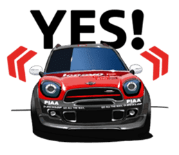 MINI CROSSOVER RALLY TEAM. Sticker sticker #7863935