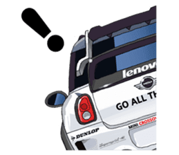 MINI CROSSOVER RALLY TEAM. Sticker sticker #7863937