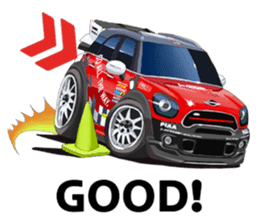 MINI CROSSOVER RALLY TEAM. Sticker sticker #7863943