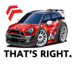 MINI CROSSOVER RALLY TEAM. Sticker sticker #7863944