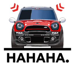 MINI CROSSOVER RALLY TEAM. Sticker sticker #7863945