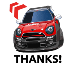 MINI CROSSOVER RALLY TEAM. Sticker sticker #7863946