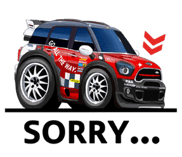 MINI CROSSOVER RALLY TEAM. Sticker sticker #7863947