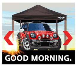 MINI CROSSOVER RALLY TEAM. Sticker sticker #7863956