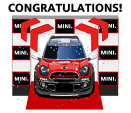 MINI CROSSOVER RALLY TEAM. Sticker sticker #7863960